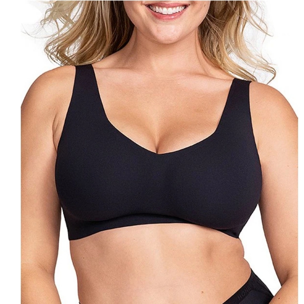 Honeylove V-Neck Bra Black Womens Size  1XL